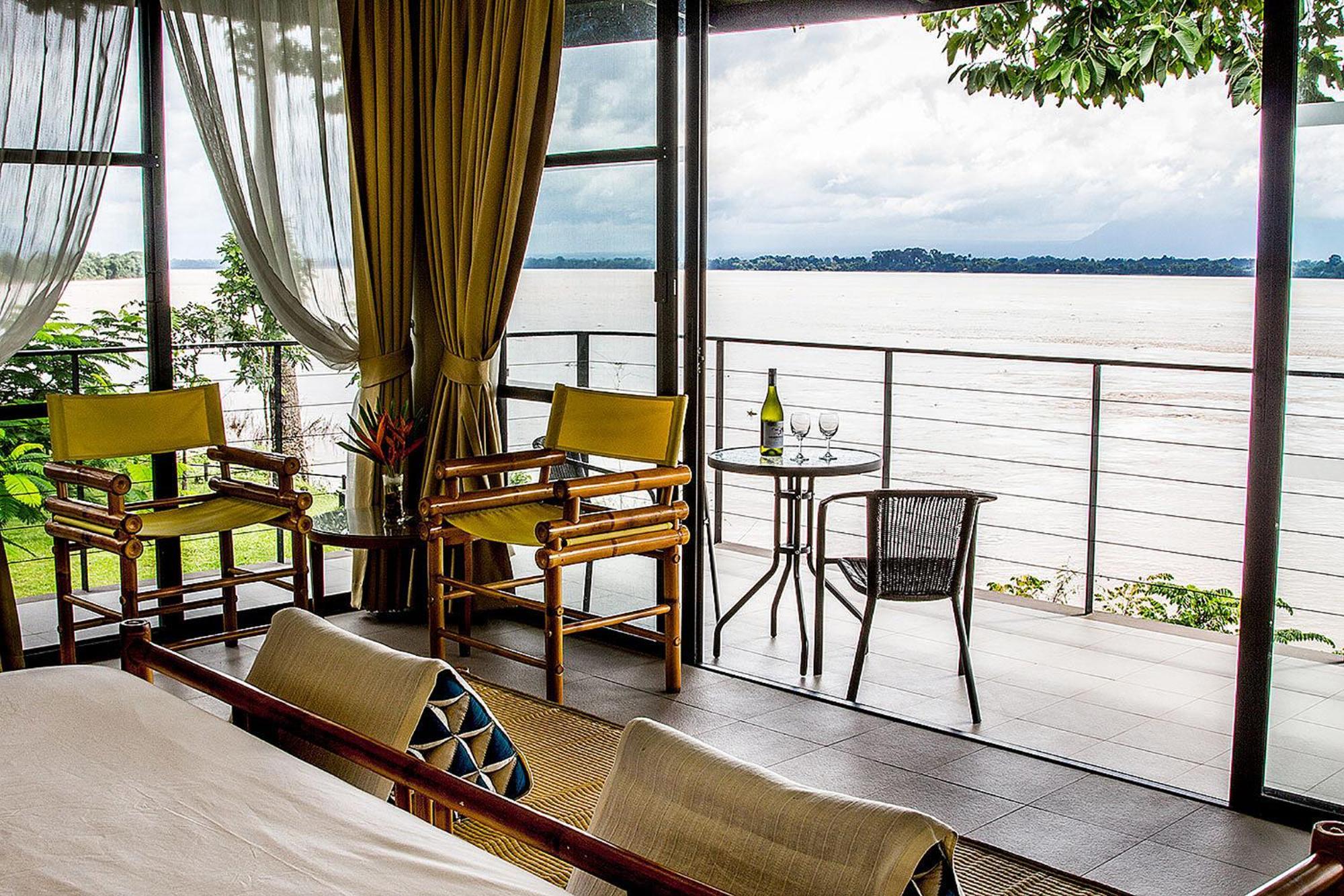 The River Resort Champasak Zimmer foto